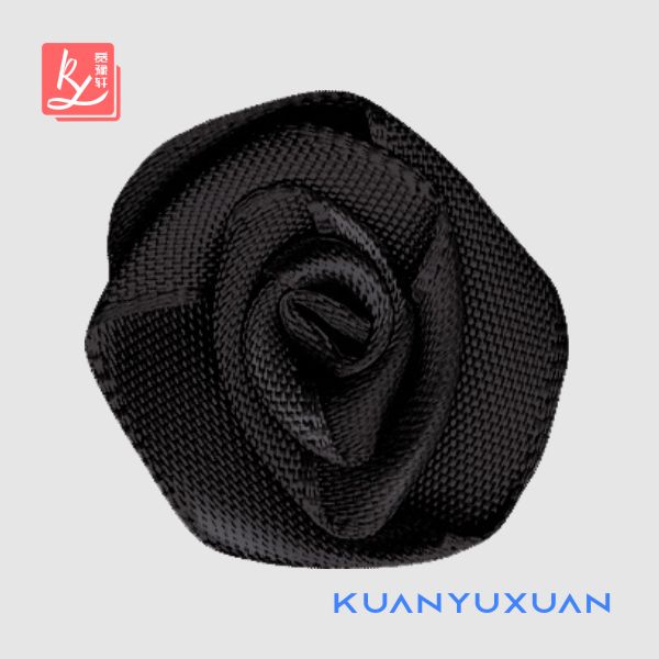 手工玫瑰花制作(彩帶玫瑰花)