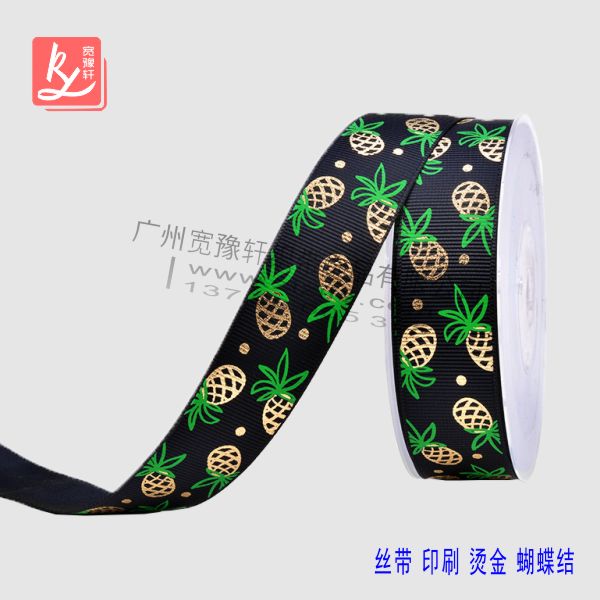 織帶上的立體燙金工藝(燙金織帶)